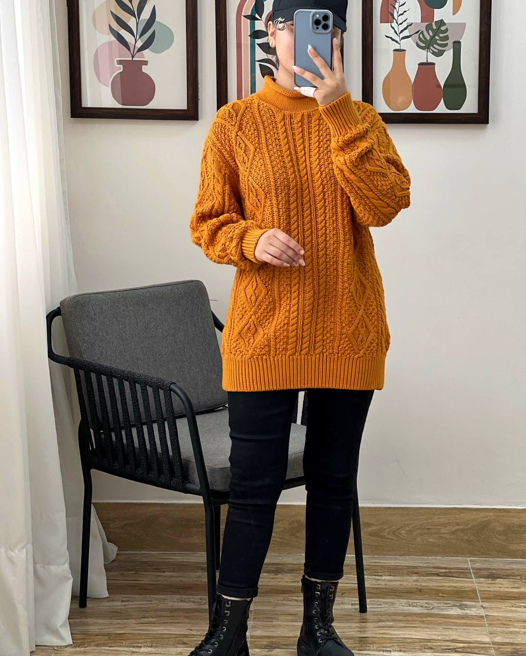 تونیک بافت کاموایی کد 2966