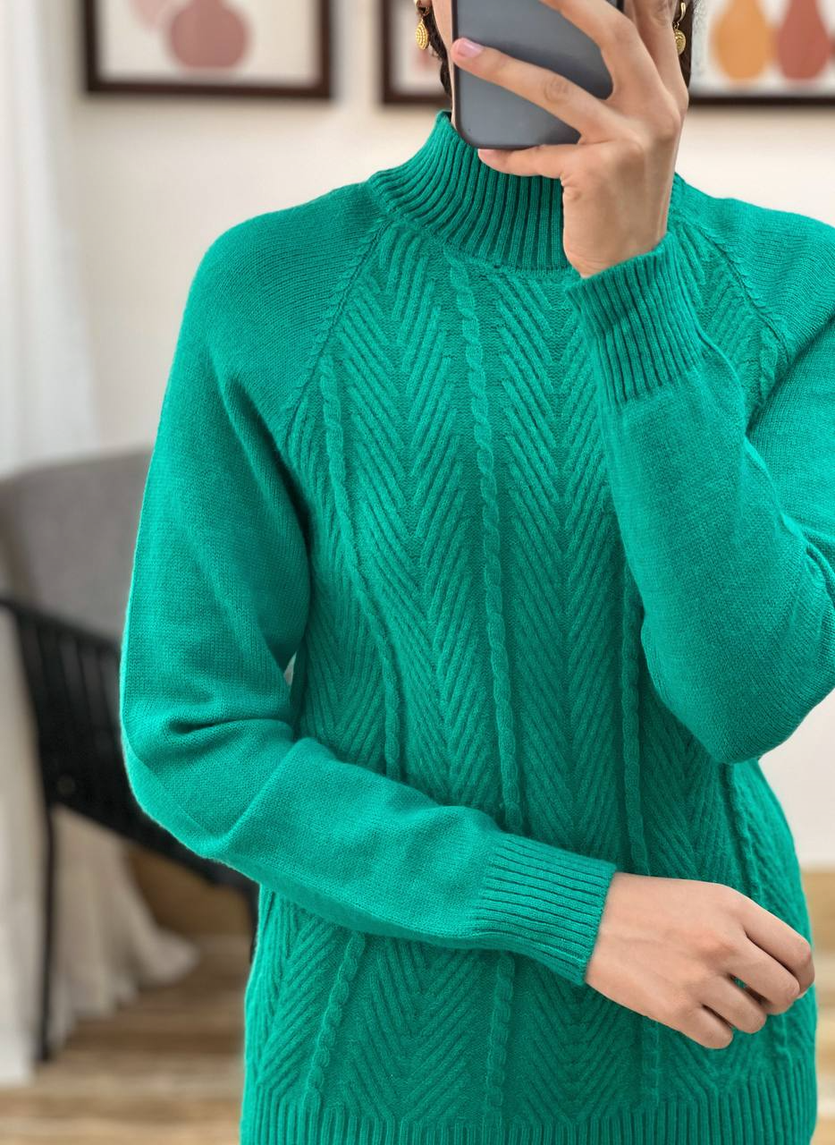 پلیور بافت سه رنگ کد 2973