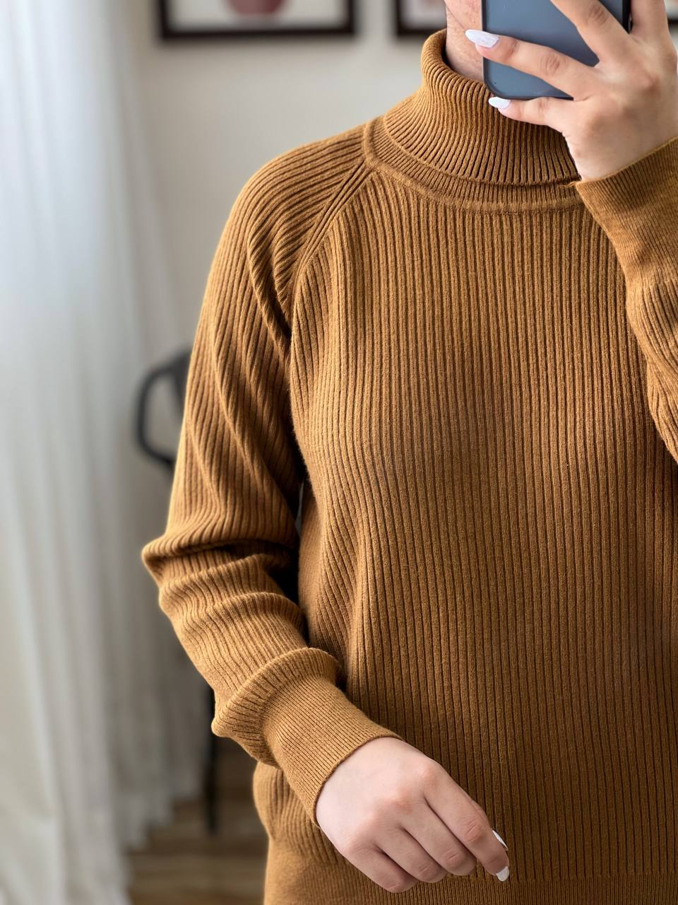 پلیور بافت یقه اسکی 2 کد 2974