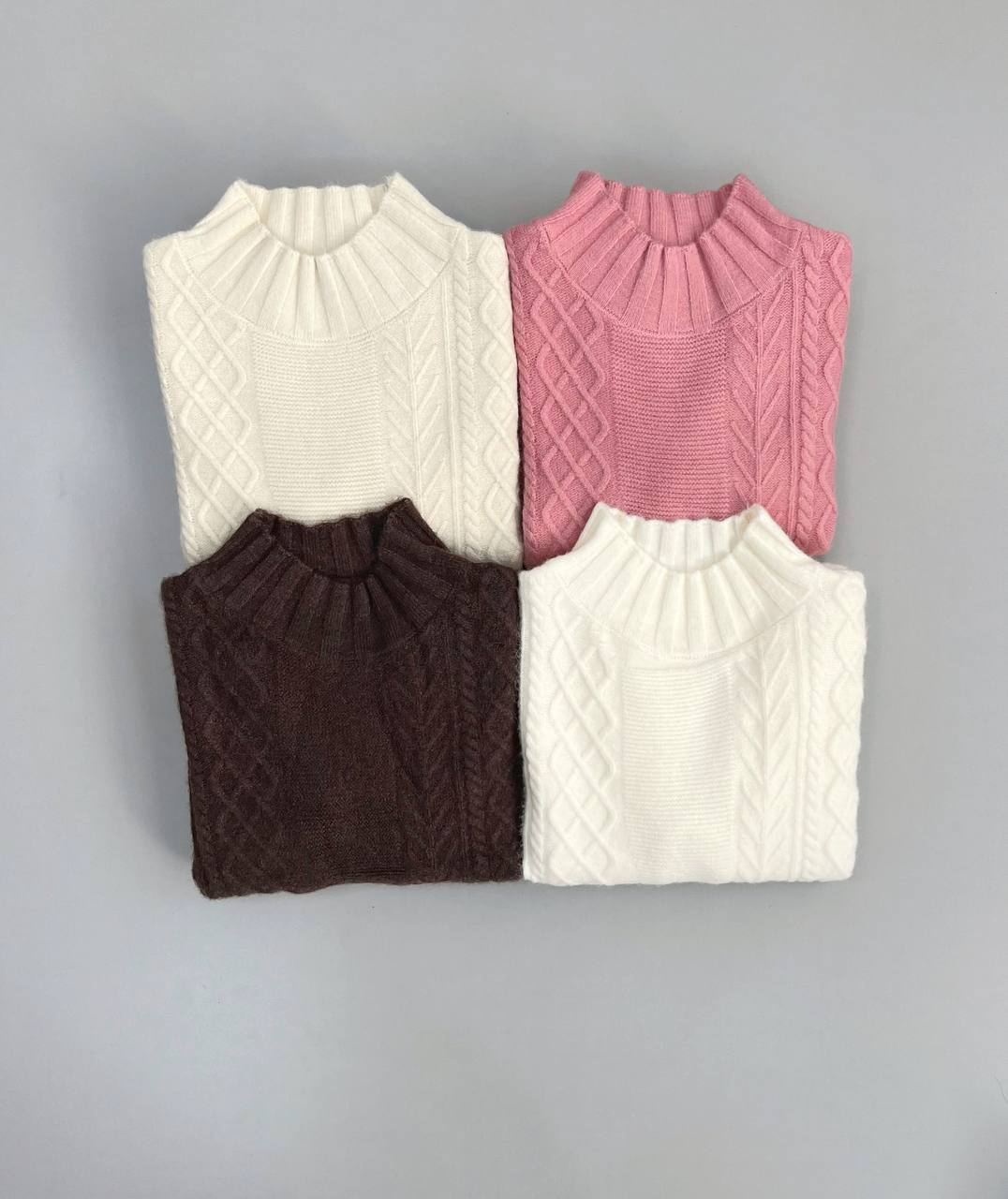 پلیور بافت زنجیری 2 کد 2976