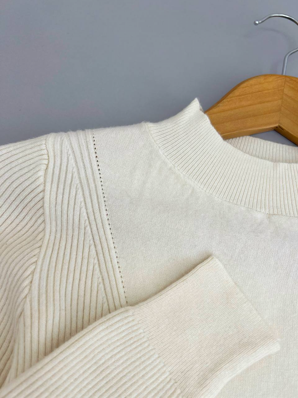 پلیور بافت آستین مچی 2 کد 2977