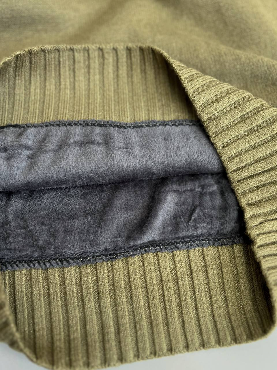 پلیور بافت یقه اسکی آستر مخمل دار کد 2978