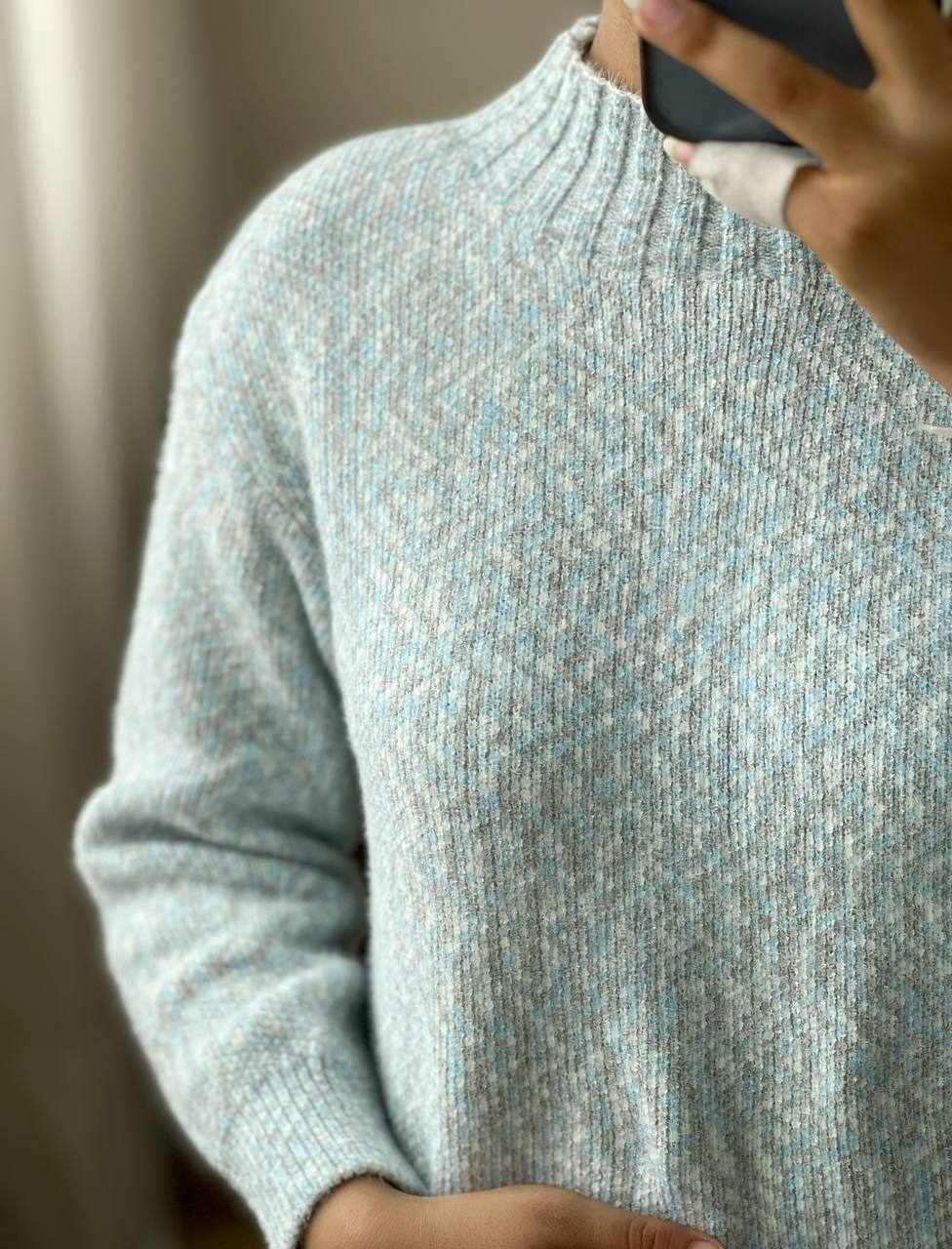 پلیور بافت مخمل گرم بالا کد 2984