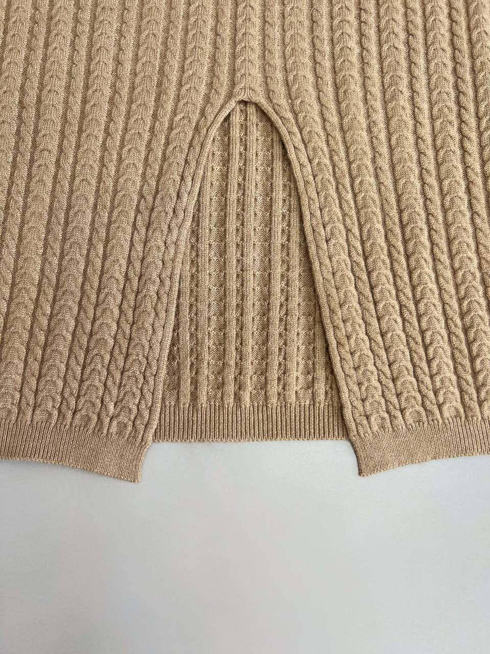 دامن بافت زنجیری سه رنگ کد 2987