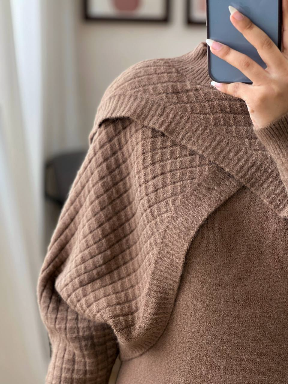 ست سارافن و رویی بافت کد 2995