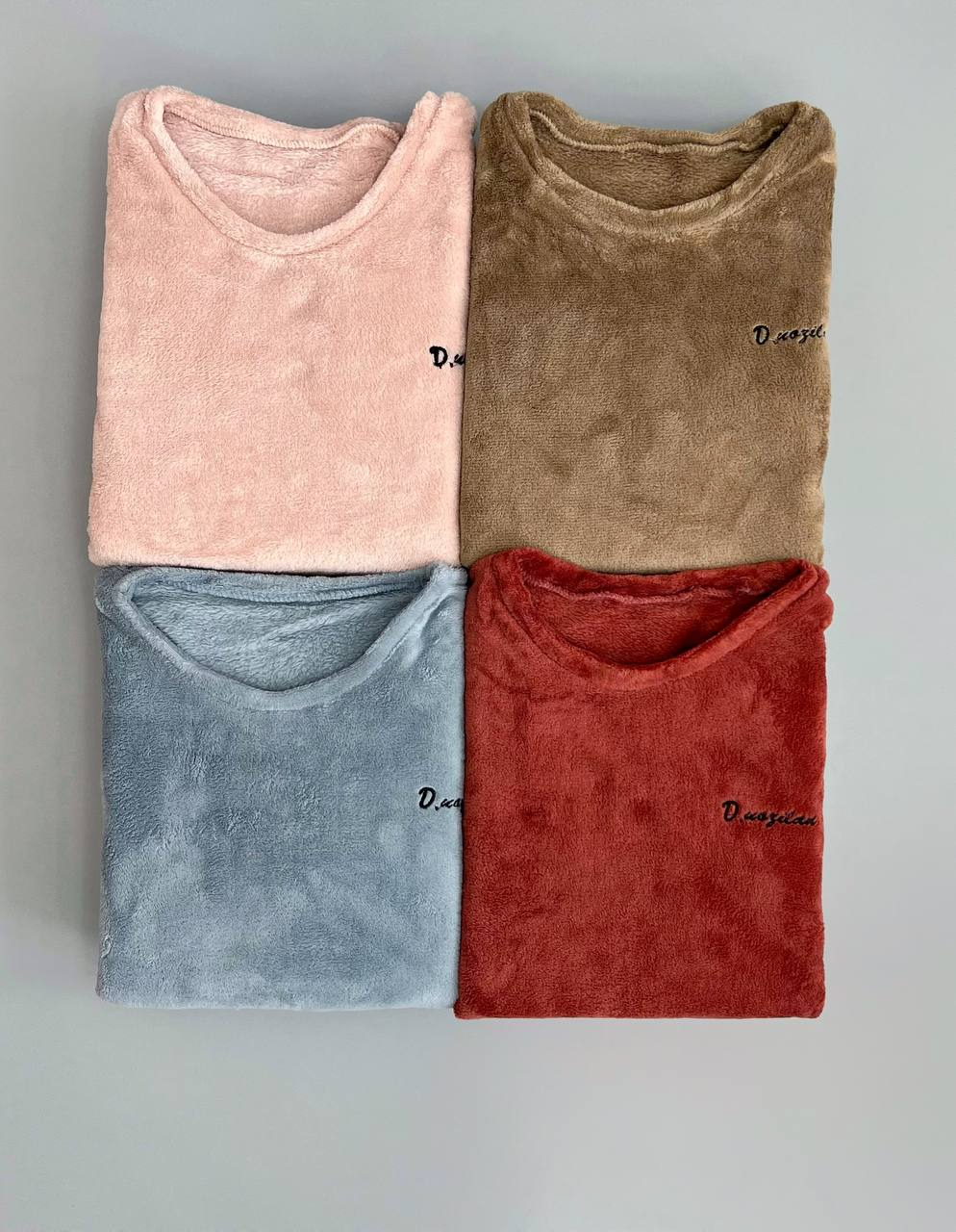 ست بلوز و شلوار تدی کد 3008