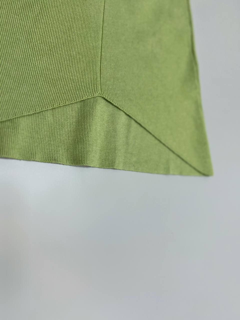 دامن بافت بغل چاک هلال کد 3009