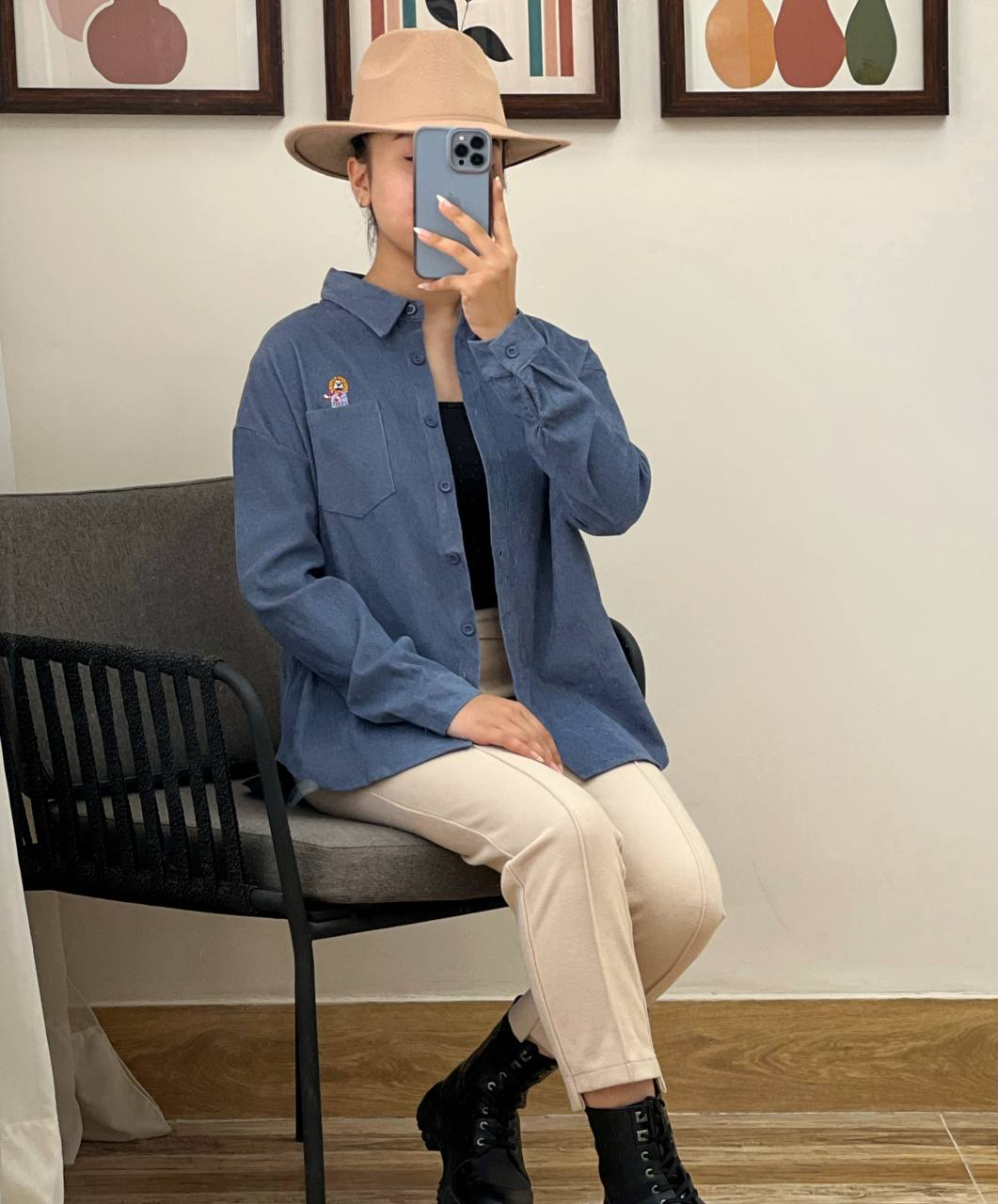 شومیز کبریتی گلدوزی شده کد 3013