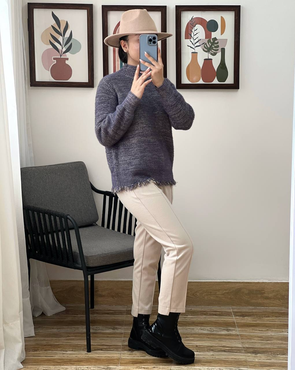 پلیور بافت پایین ریش کد 3026