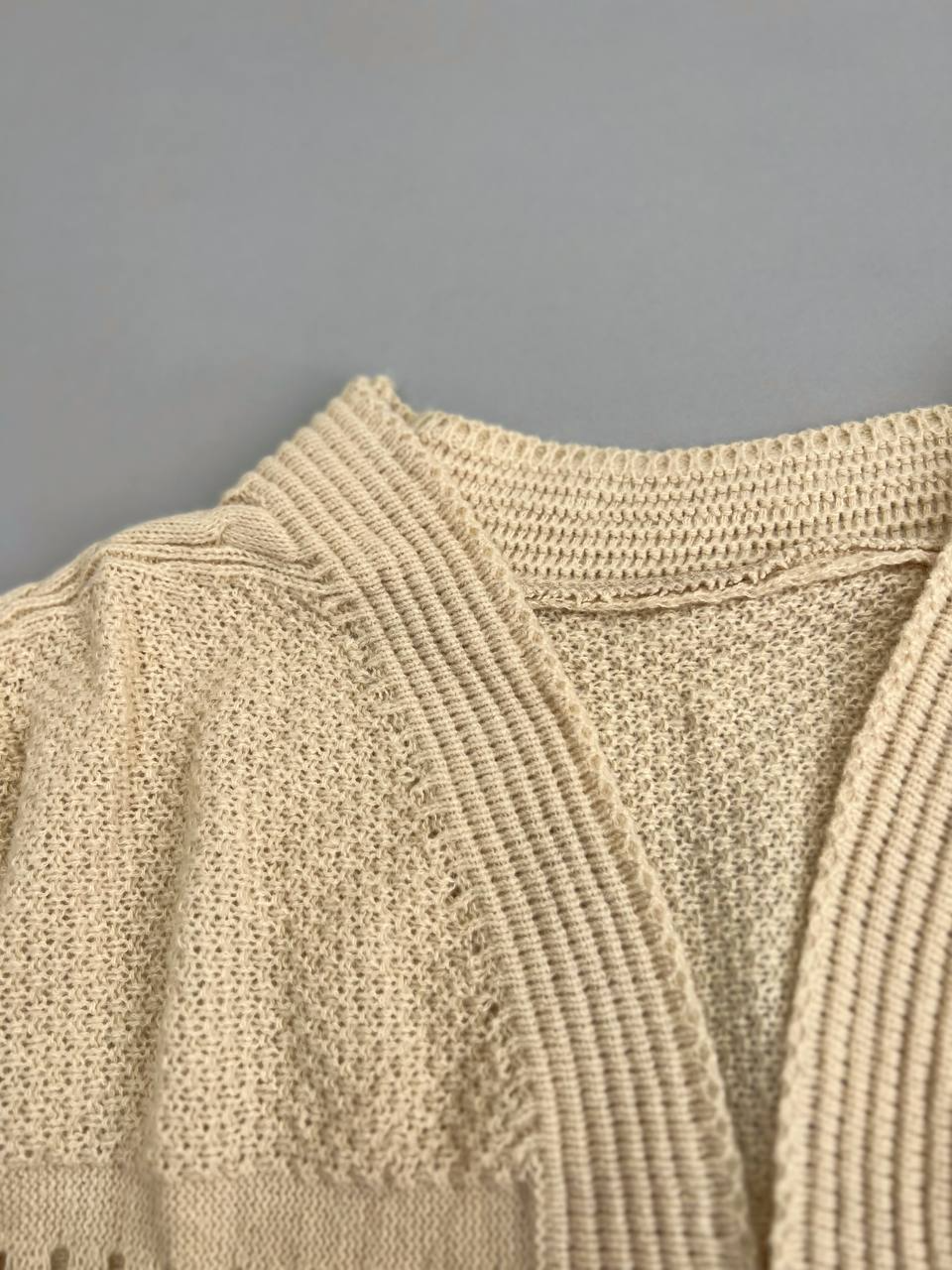 رویی بافت آستین پف کد 3039