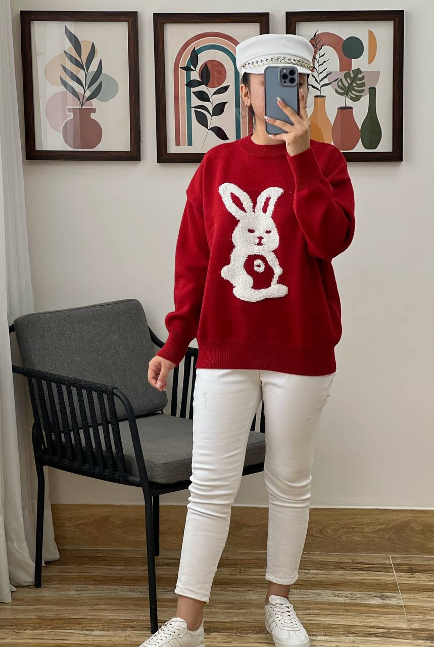 پلیور بافت رابیت کد 3047