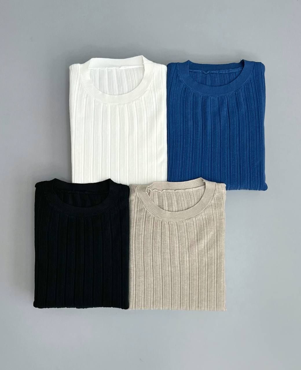 پلیور بافت یقه گرد کد 3051