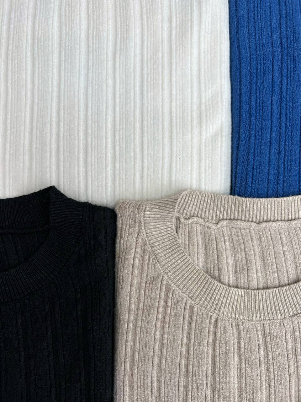 پلیور بافت یقه گرد کد 3051