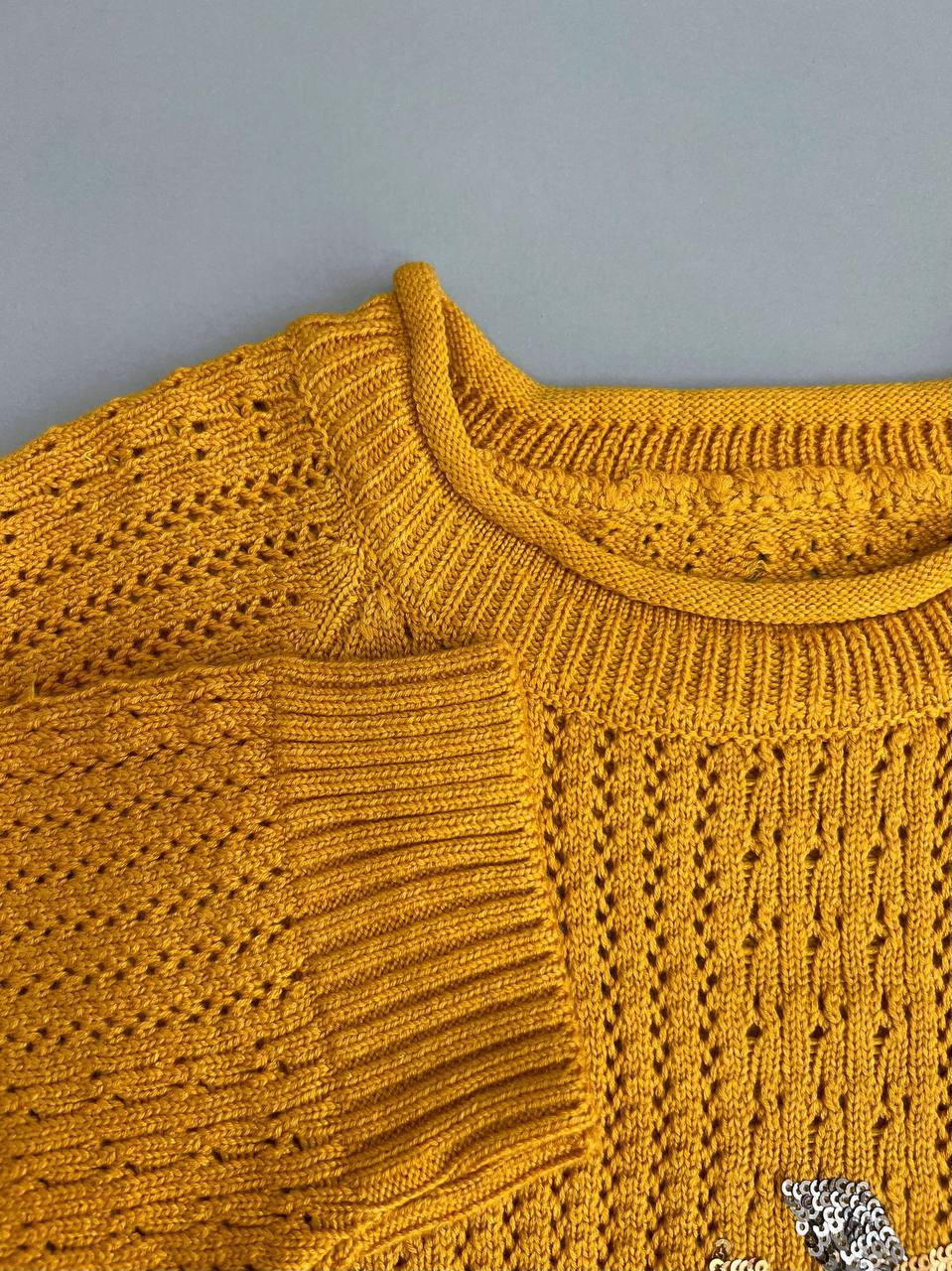 پلیور بافت پولک دوزی مدل 2 کد 3056