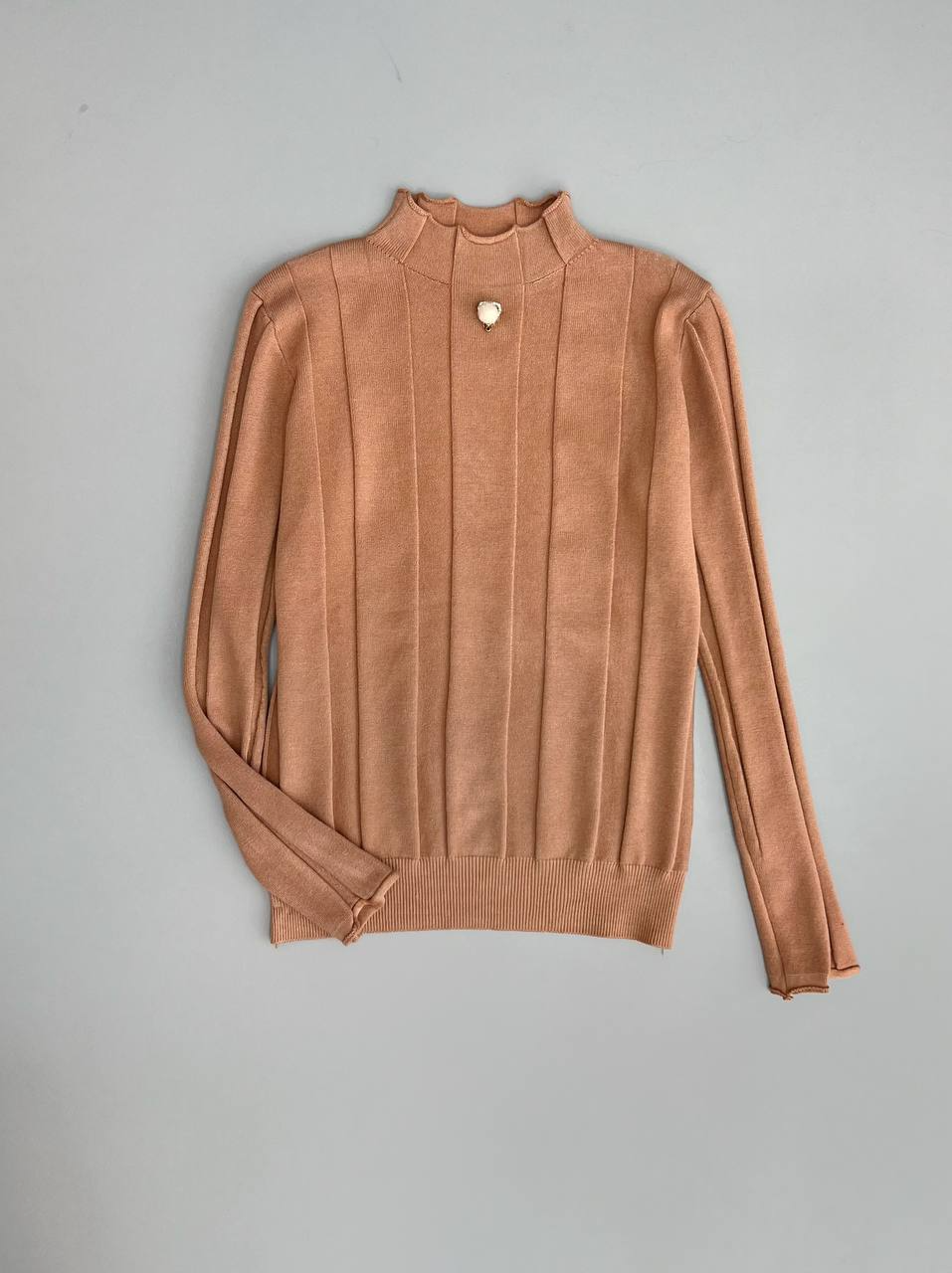 پلیور بافت سنجاق قلب کد 3057