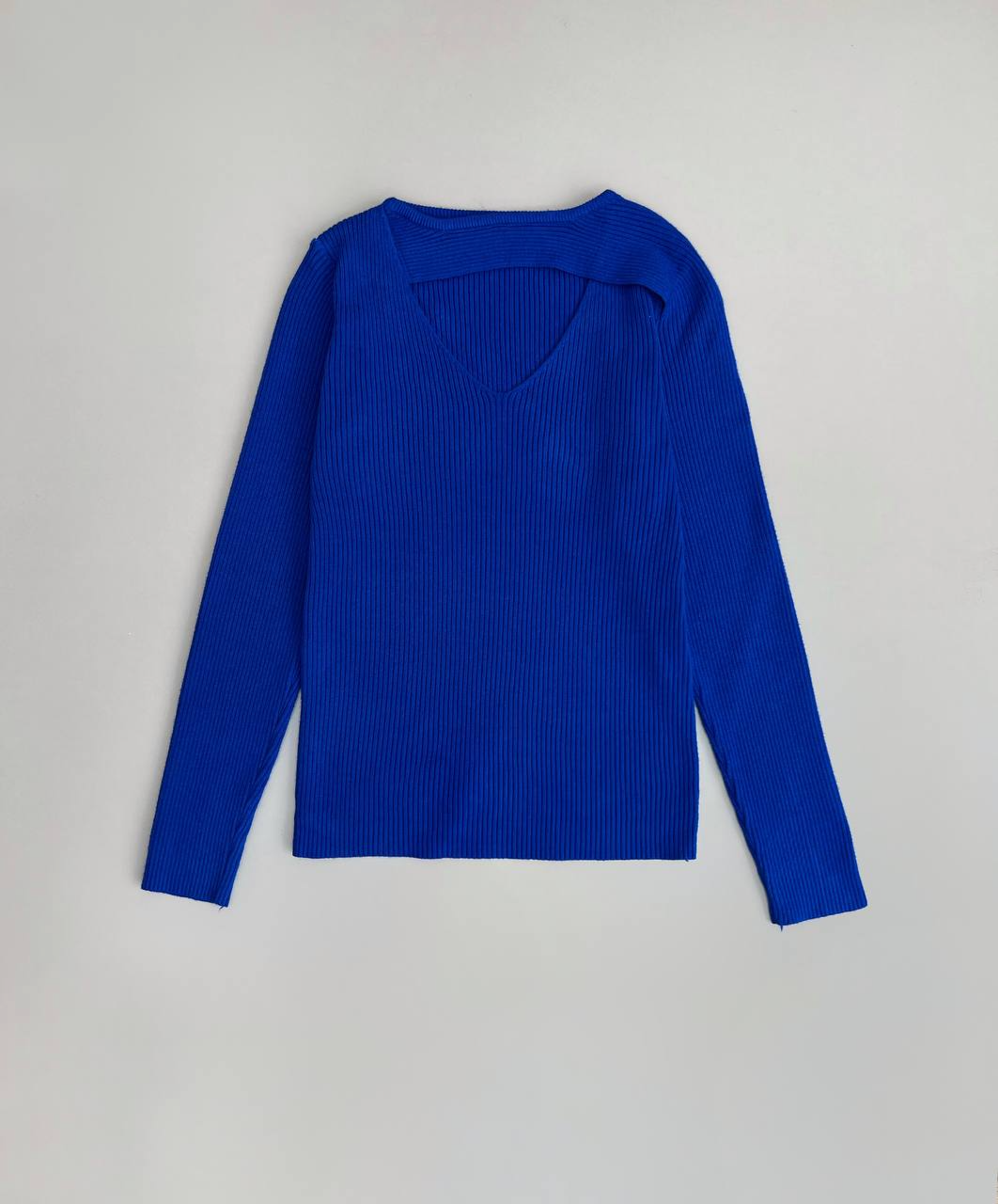 پلیور بافت یقه هفت کبریتی کد 3062