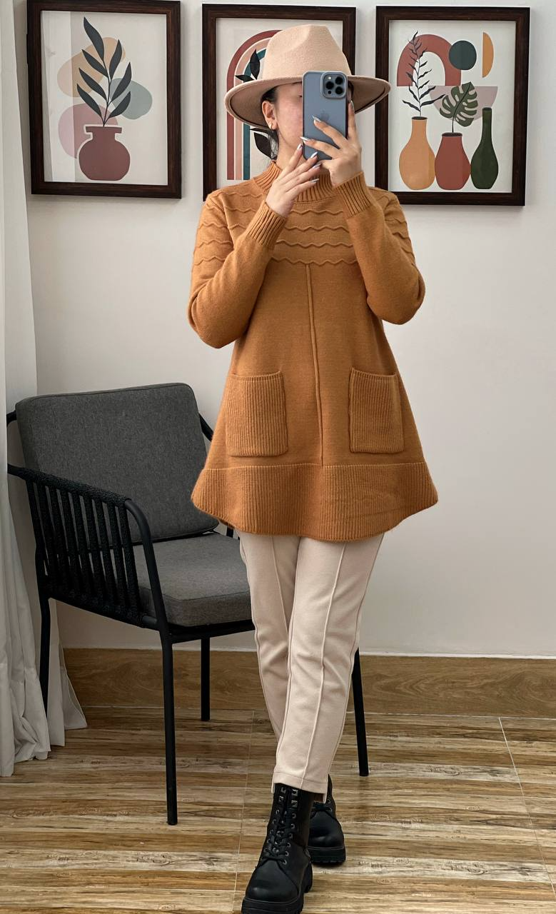 تونیک بافت گرم بالا کد 3063