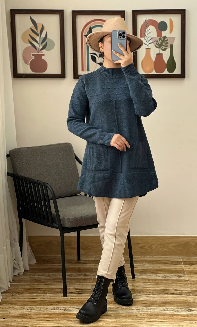 تونیک بافت گرم بالا کد 3063