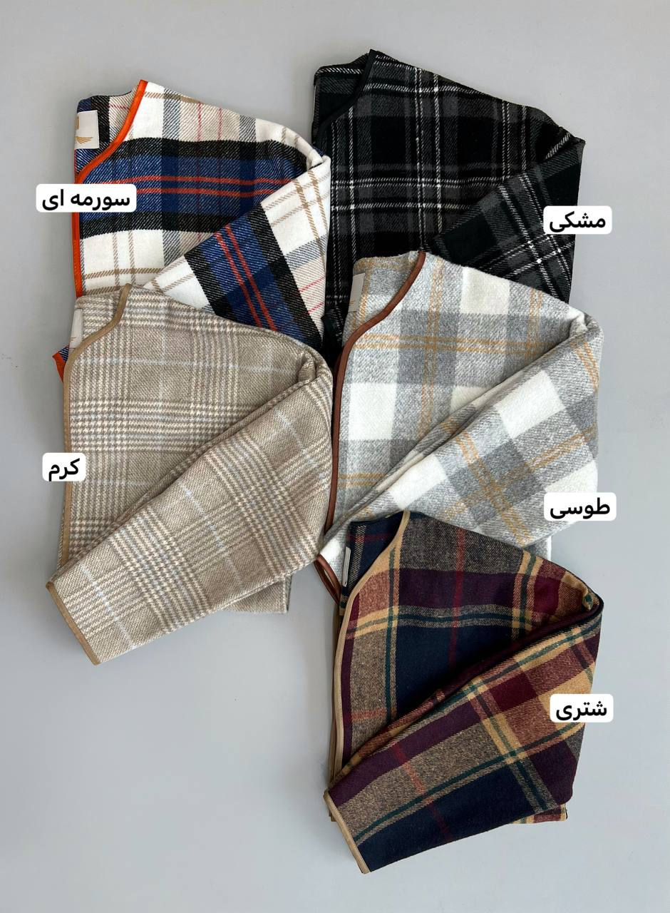 کت چهارخونه پشمی کد 3064