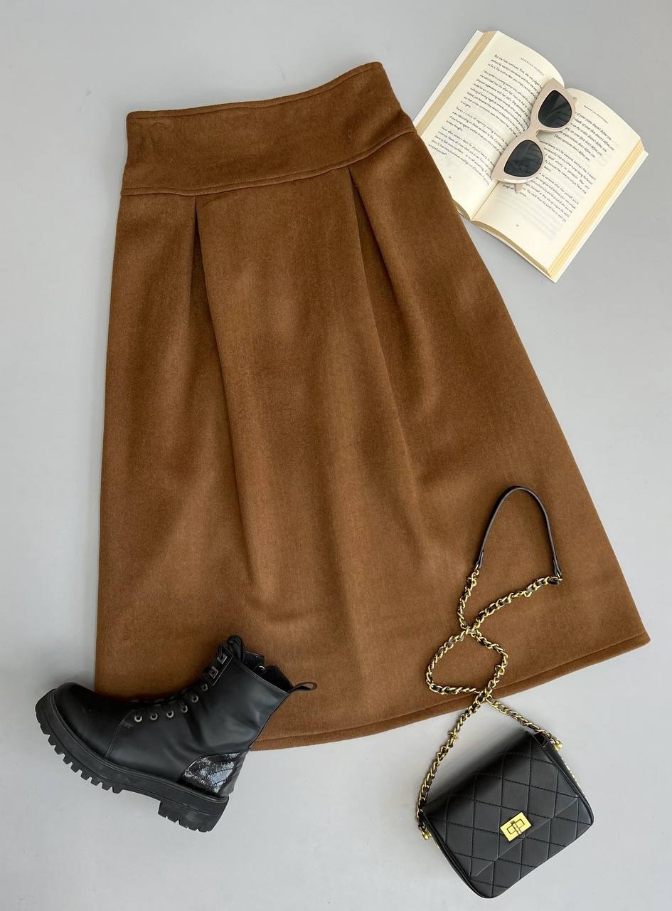 دامن فوتر پیلی دار2 کد 3072