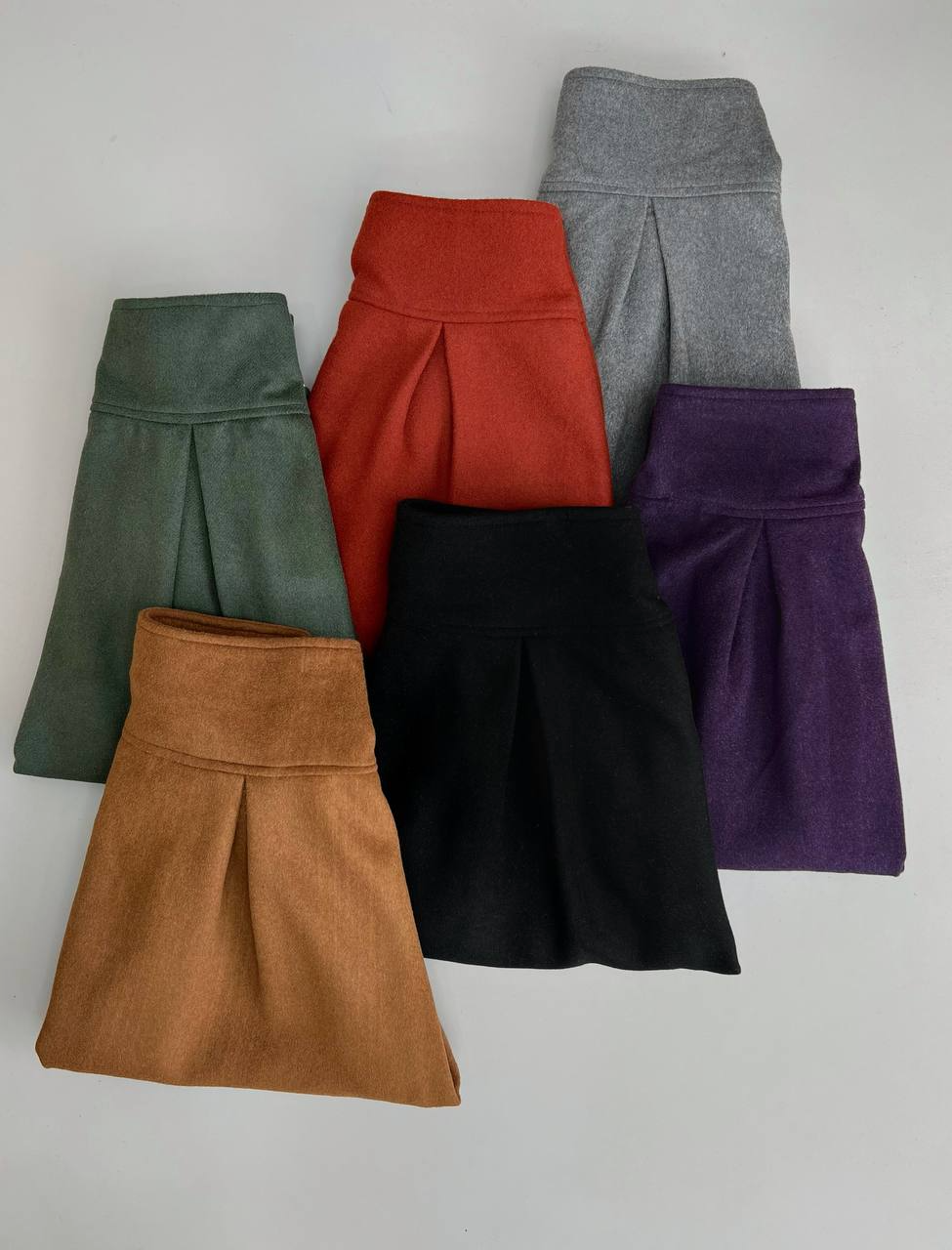 دامن فوتر پیلی دار2 کد 3072