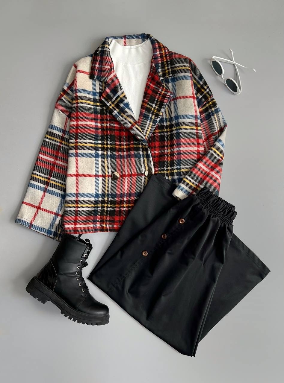 ست کت و دامن کد 3073