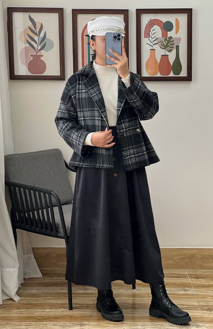 ست کت و دامن کد 3073