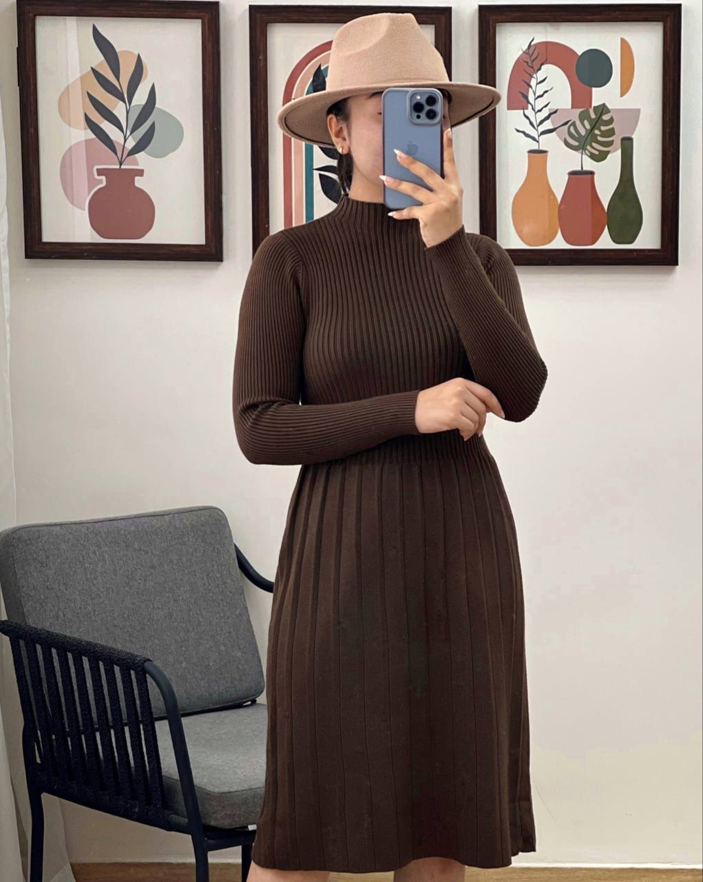 ست دو تیکه بافت کد 3095