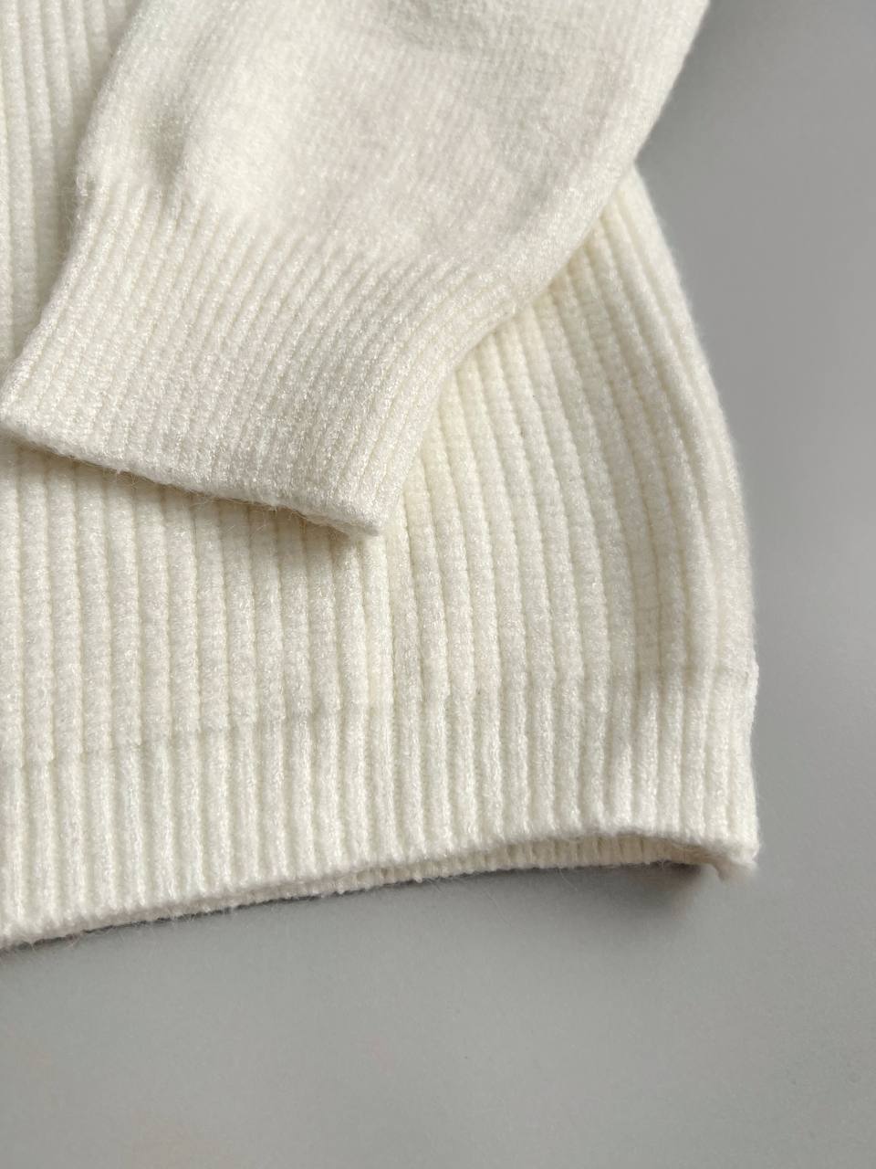 پلیور بافت استین گلدوزی و مروارید دوزی کد 3102