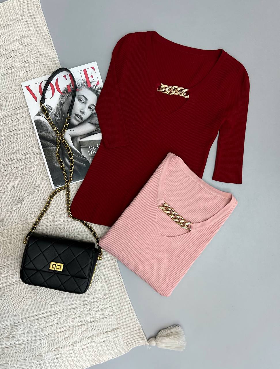 بلوز بافت کارتیه کد3104