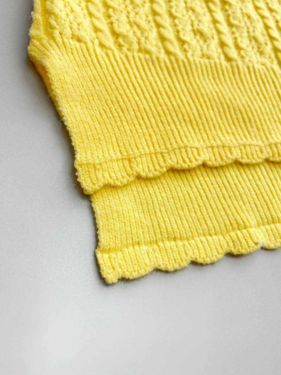 پلیور بافت مدادرنگی کد 3110