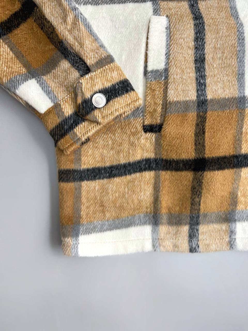 شکت چهارخونه پشمی کد 3111