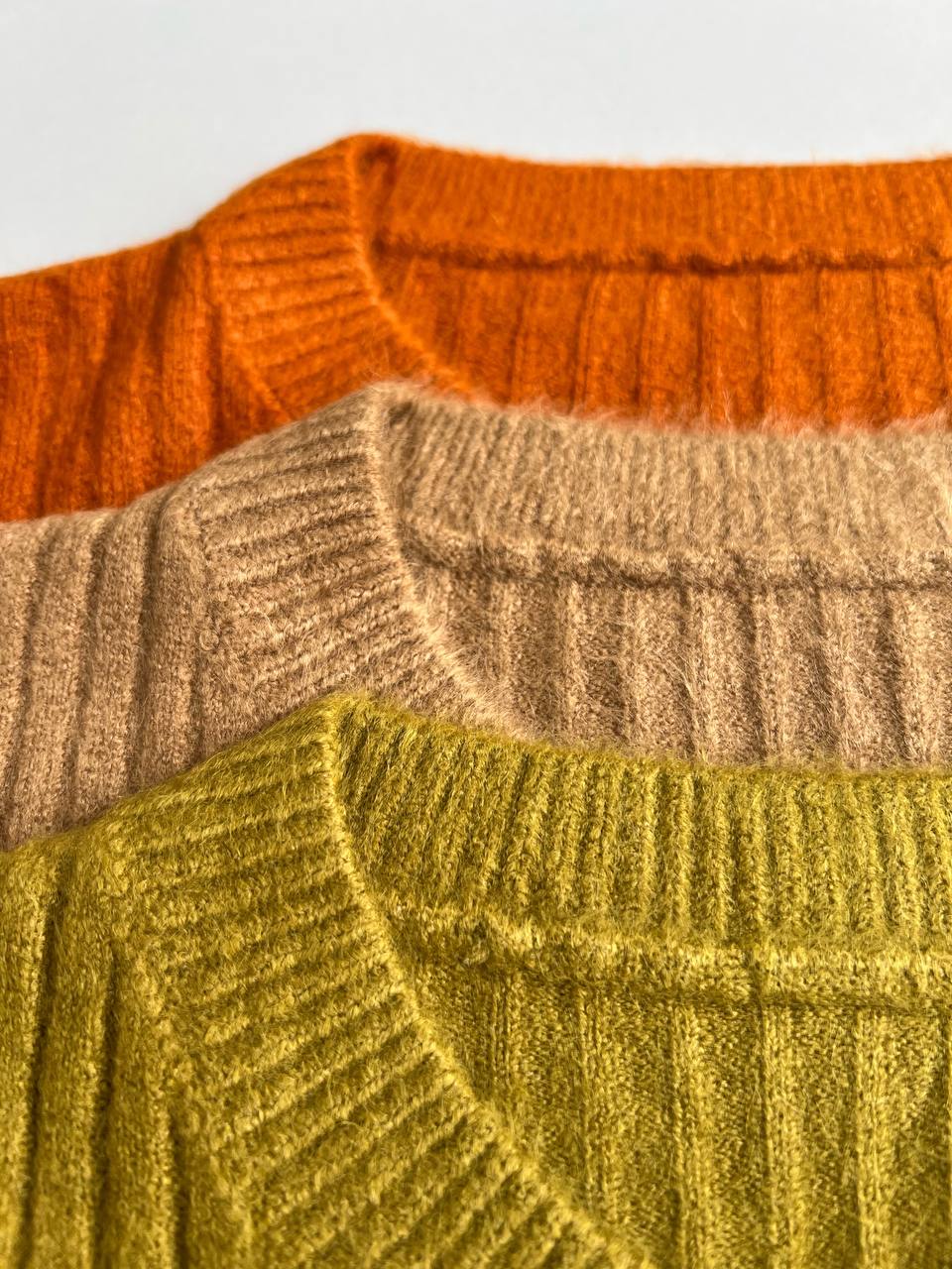 پلیور بافت کبریتی موهردار کد 3114