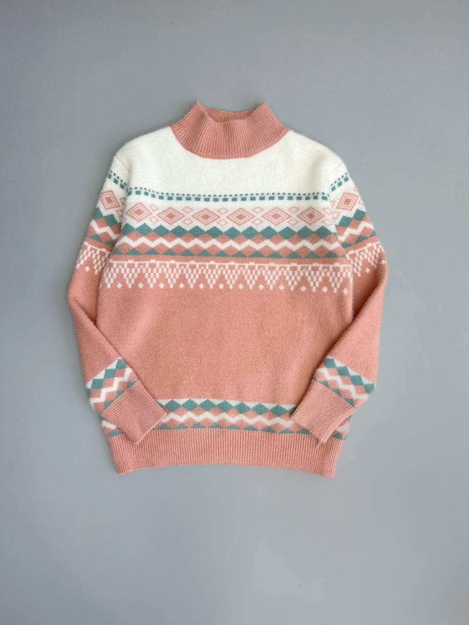 پلیور بافت موهر دار سنتی مدل 3 کد 3123