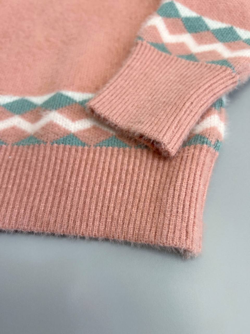 پلیور بافت موهر دار سنتی مدل 3 کد 3123