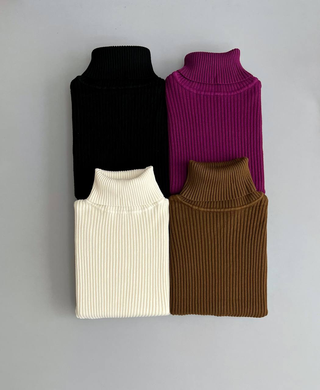 پلیور بافت یقه اسکی کد 3125