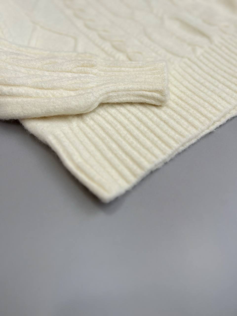 پلیور بافت یقه گرد زنجیری کد 3133