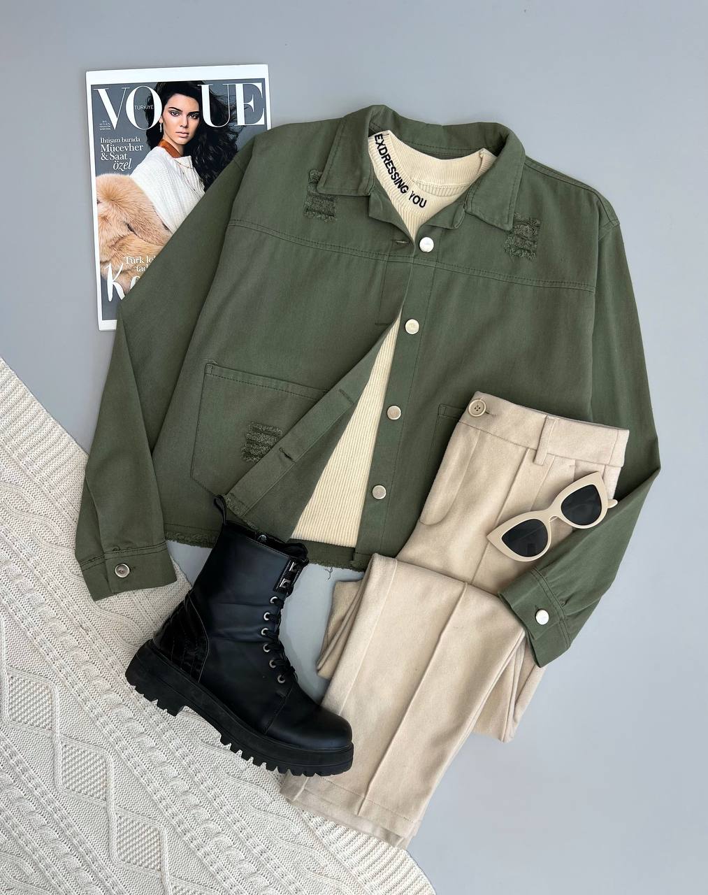 کت کتان زاپدار کد 3147