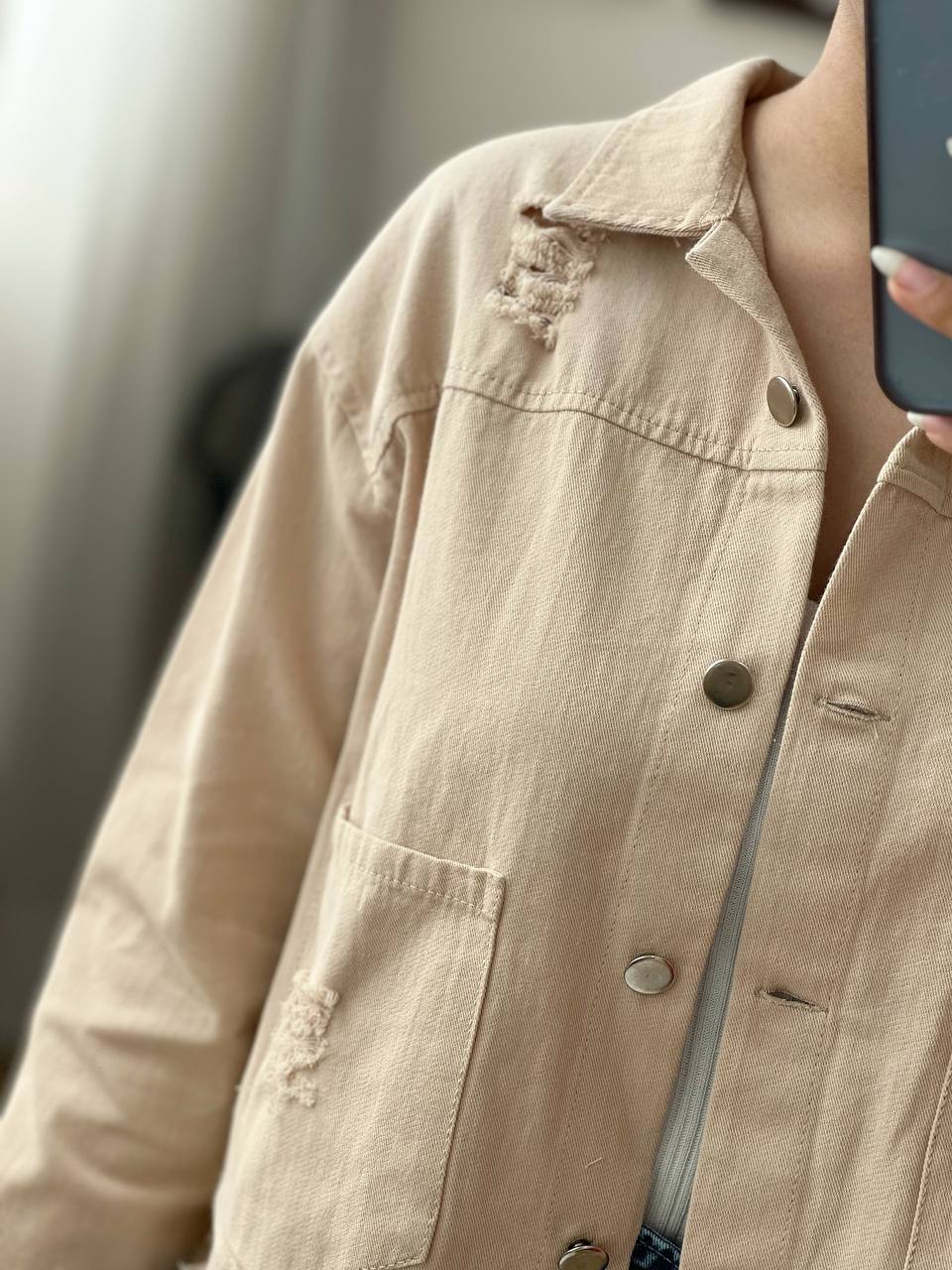 کت کتان زاپدار کد 3147