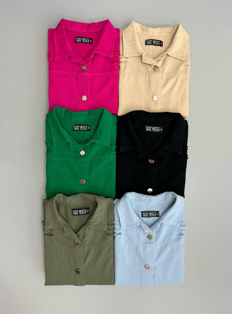 کت کتان زاپدار کد 3147