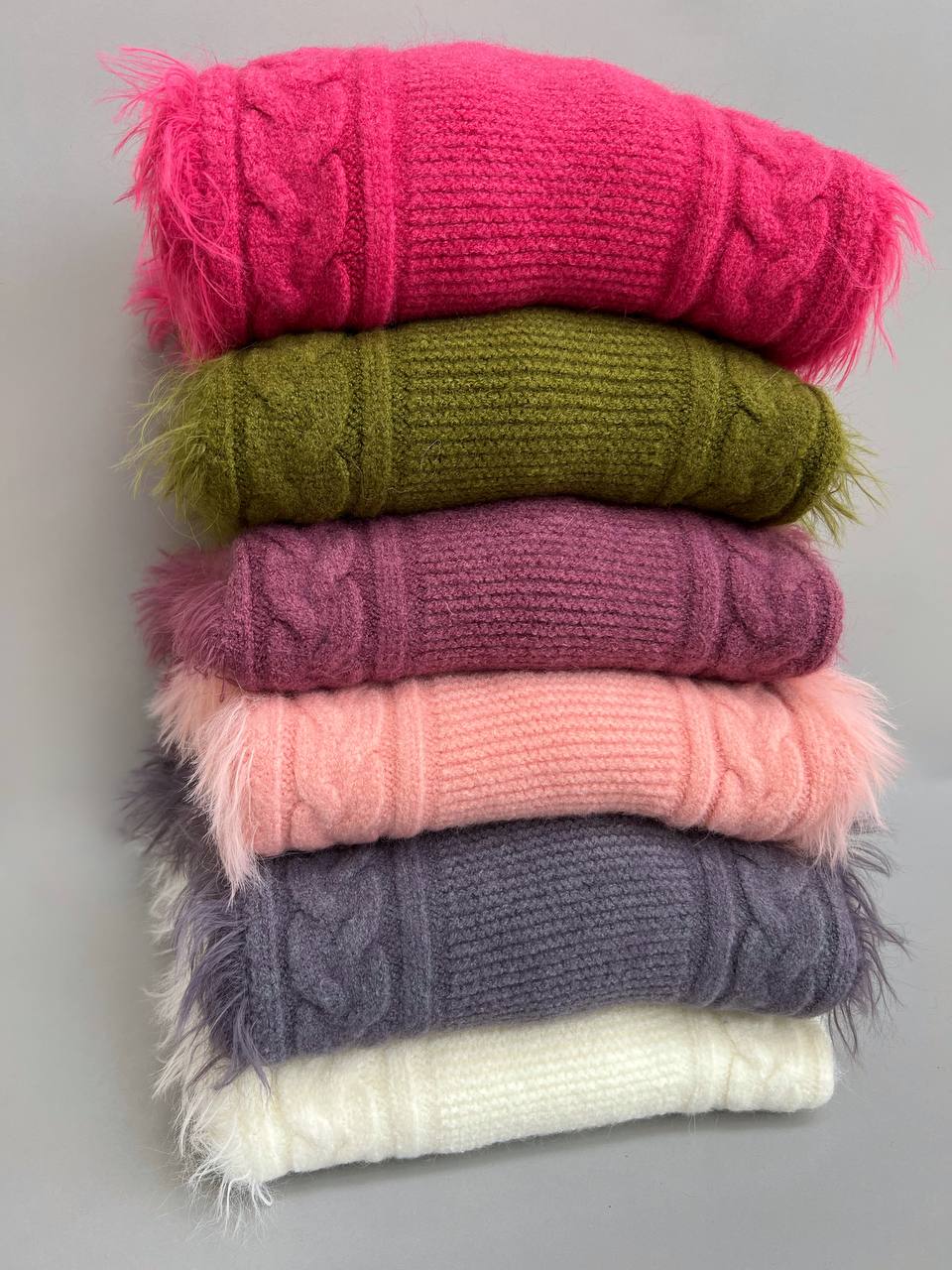 پلیور بافت تمام خز 3 کد 3154