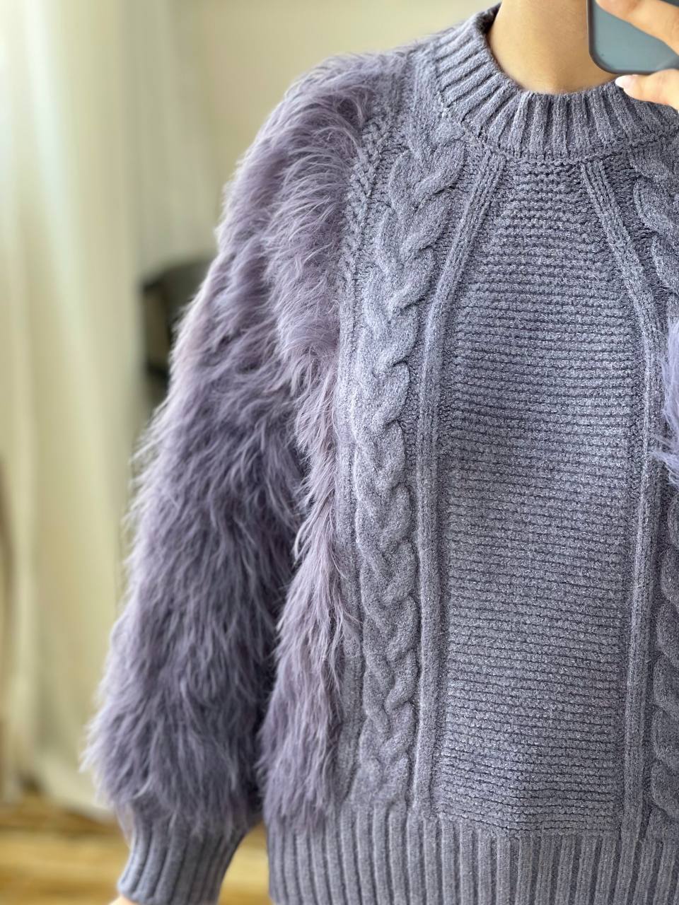 پلیور بافت تمام خز 3 کد 3154