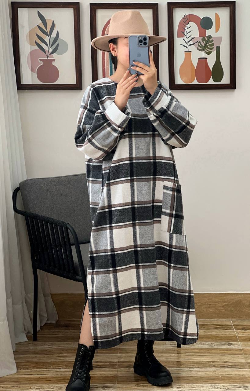 کفتان چهارخونه پشمی پارت 4 کد 3155