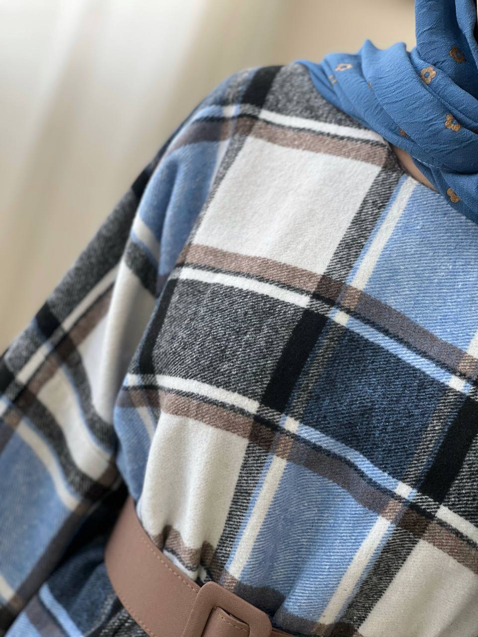 کفتان چهارخونه پشمی پارت 4 کد 3155