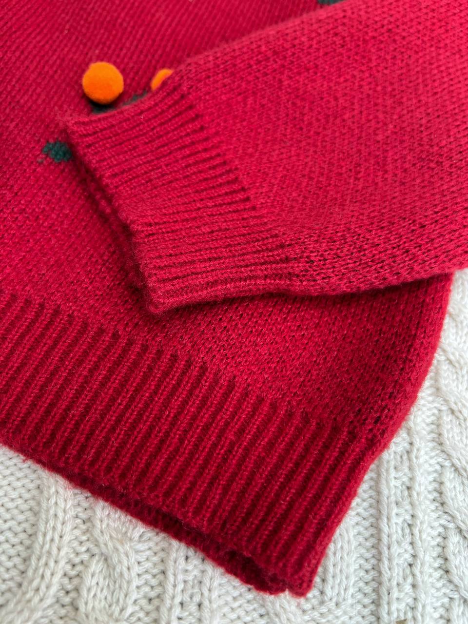 پلیور بافت آلبالو کد 3156