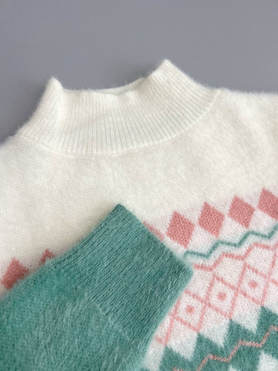 پلیور بافت موهر سنتی 4 کد 3158