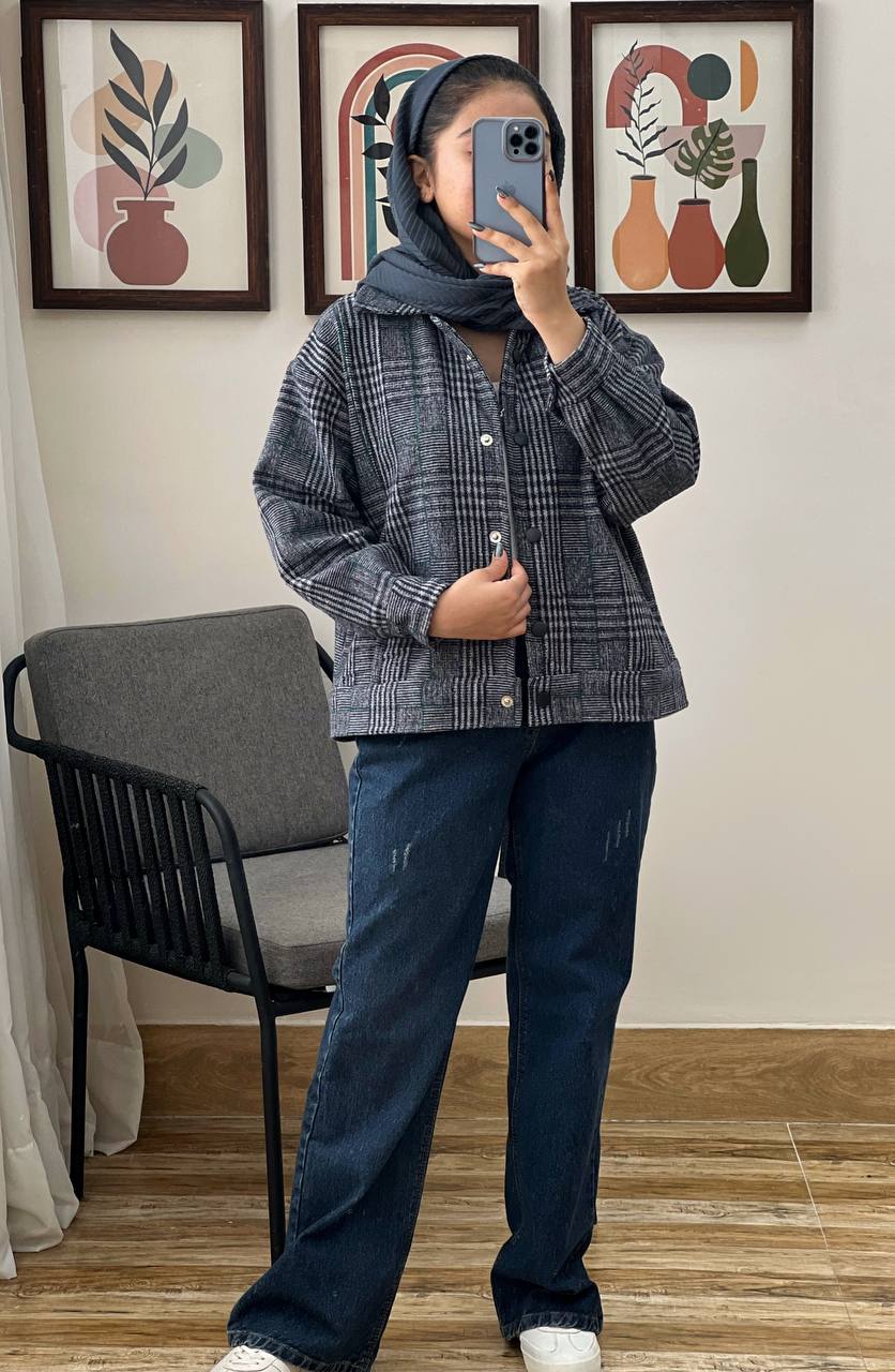 کت پشمی جیب فیلتاب کد 3167