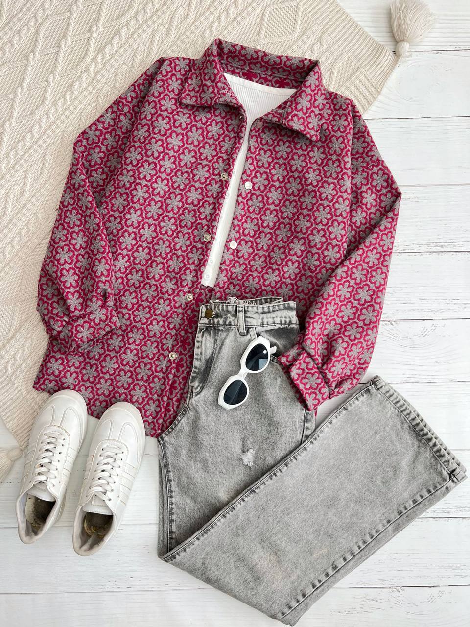 شکت گل دار کد 3177