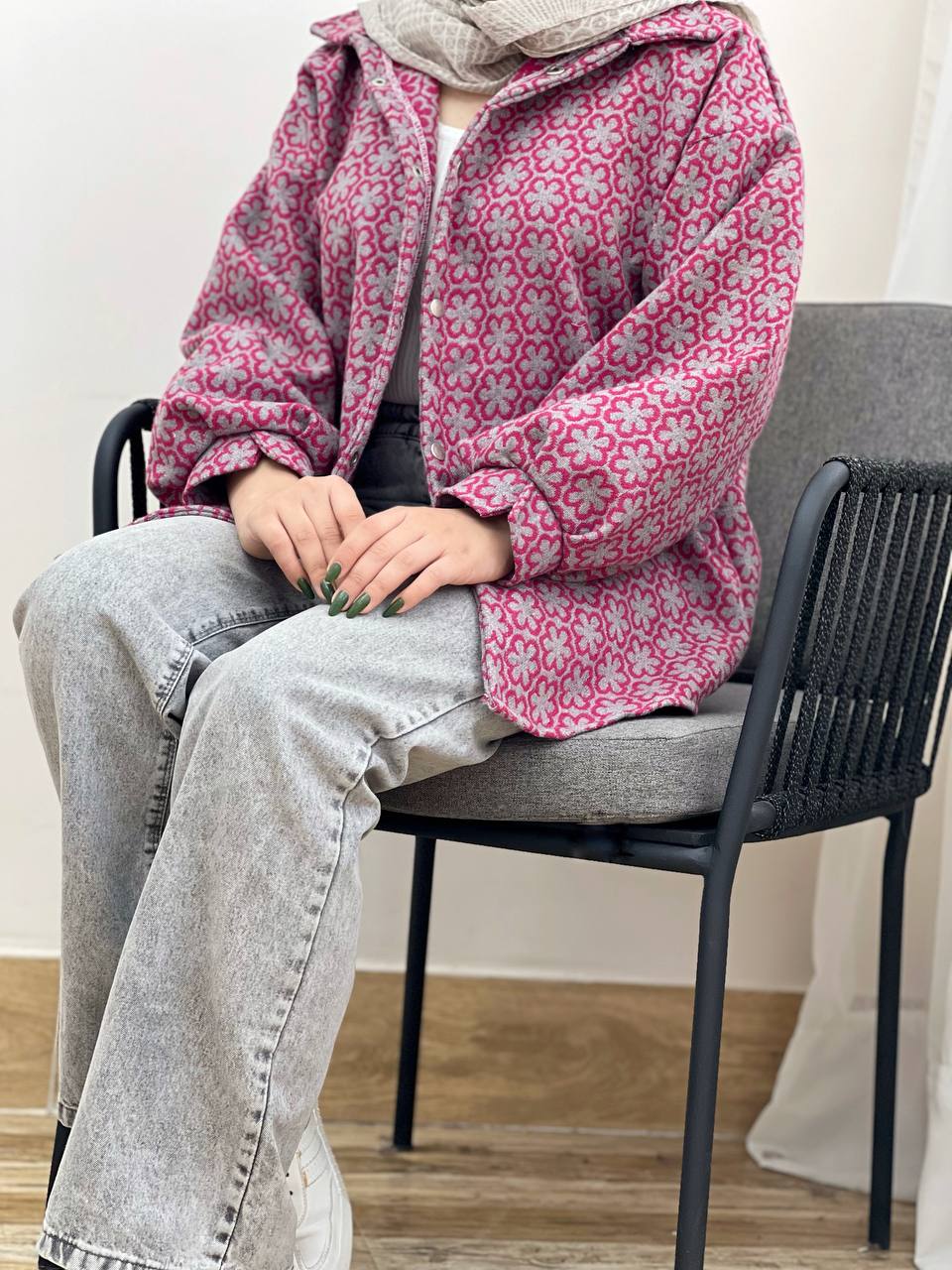 شکت گل دار کد 3177