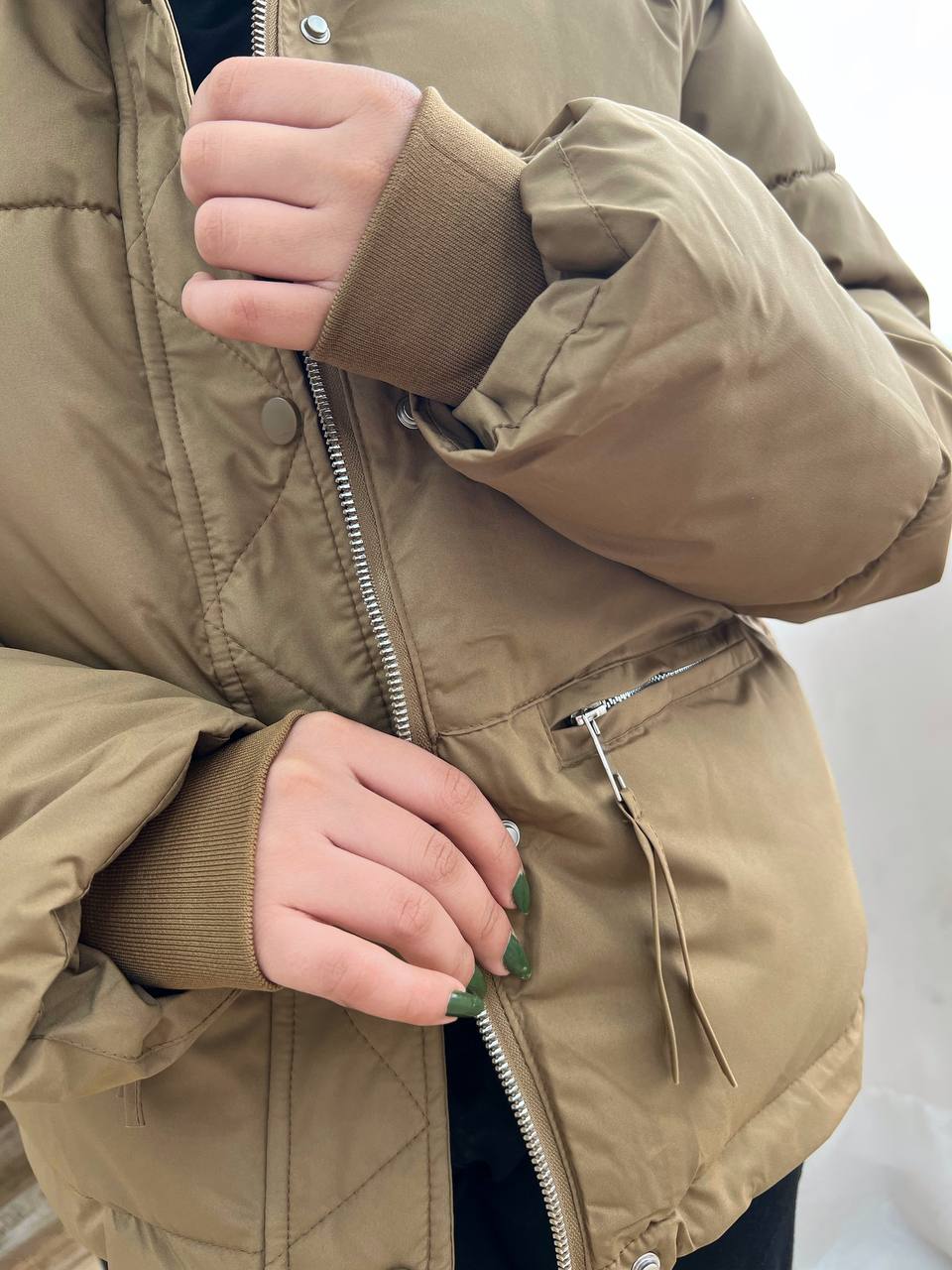 کاپشن کوتاه وارداتی کد 3178